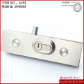 high quality stainless steel frameless glass door lock
